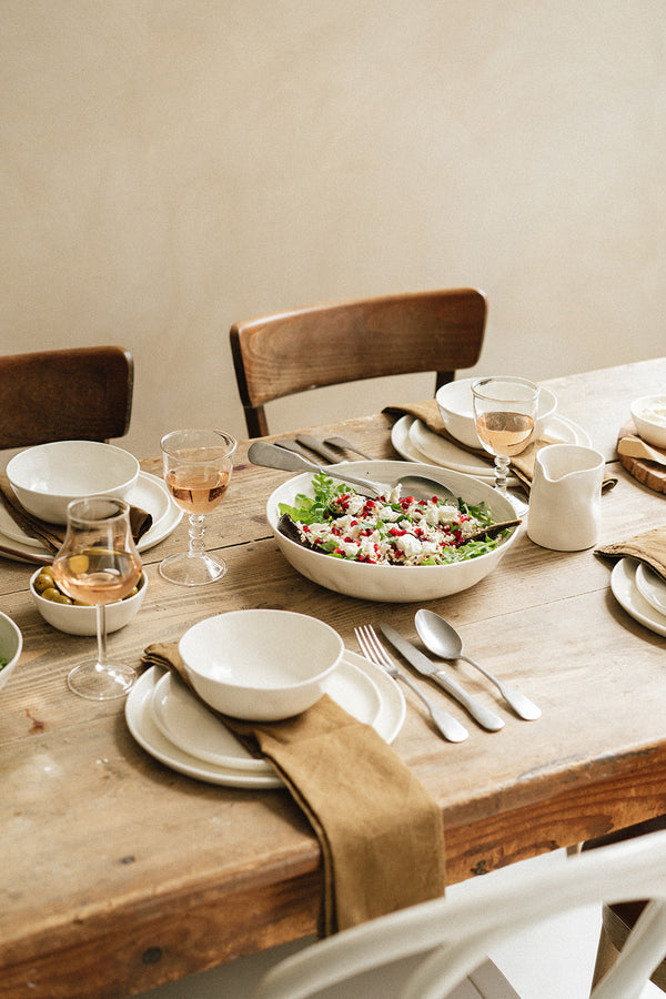 Serving Bowl Set in Milk