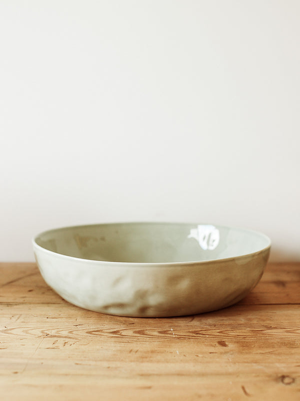 Large serving bowl in Seaglass