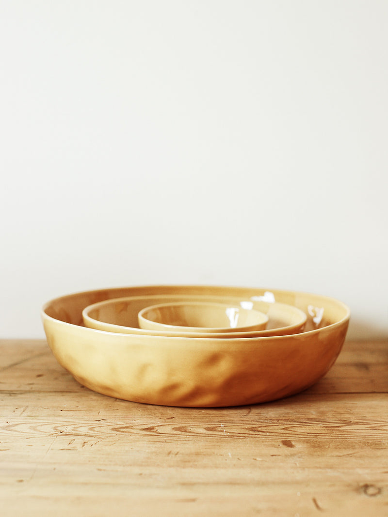 Small Serving Bowl in Dijon